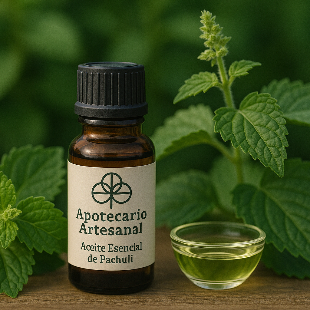 Aceite Esencial Pachulí | Apotecario Artesanal
